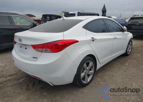 2013 Hyundai Elantra Limited из США, поврежденный, VIN 5NPDH4AE1DH179427